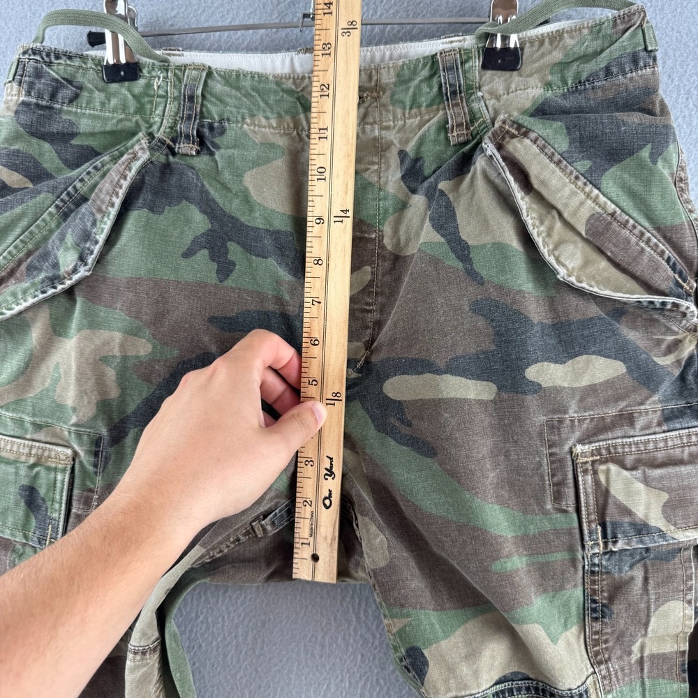 Polo Ralph Lauren Pants Mens 32x30 (Fits 32x26) Military Camo Cargo Slim Fit - Picture 10 of 16